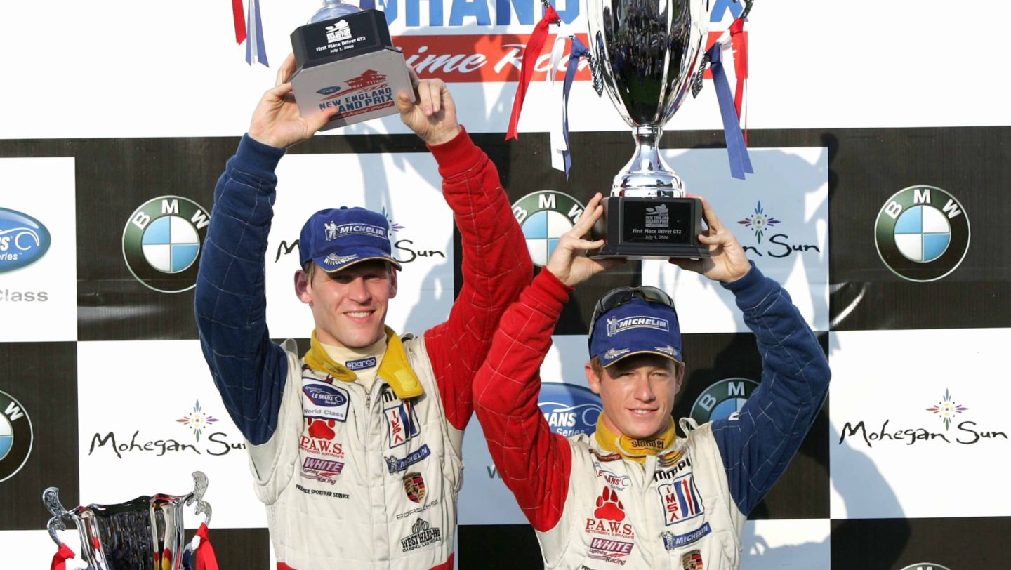 Patrick Long- and Jorg Bergmeister, White Lightning Racing, 2006, PCNA
